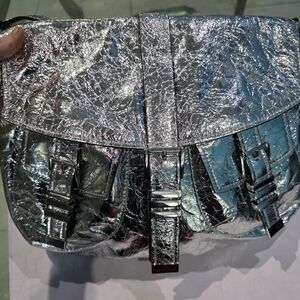 New Michael Kors Metalic Bag